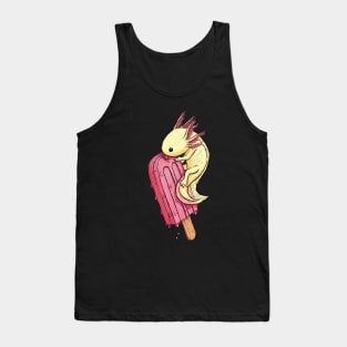 Strawberry Axolotl Tank Top